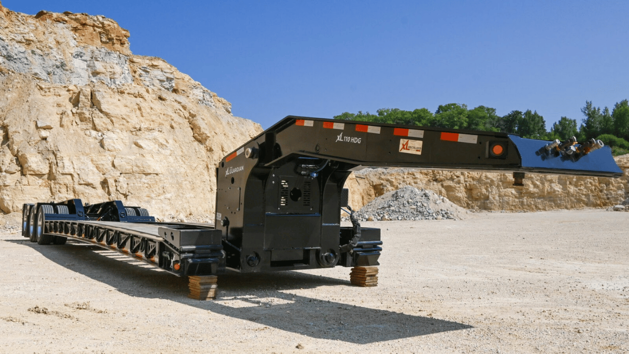 types of lowboy trailers