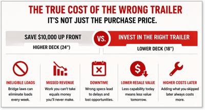 true cost of wrong trailer